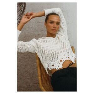 RAILS • Louise Sweater in Ivory